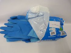 *FINESSE BLUE GLOVES