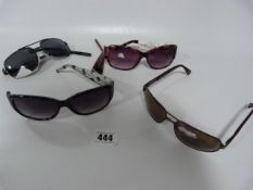 *4 PAIRS OF SUNGLASSES A/F