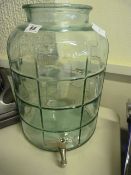 *GLASS BEVERAGE DISPENSER
