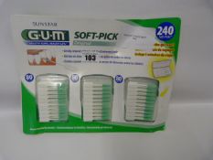 *GUM SOFT PICKS 240CT