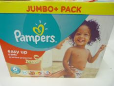 *PAMPERS EASYUPS SIZE 6
