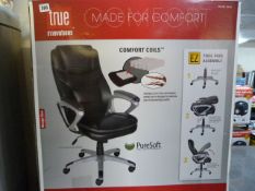 *BLK PURESOFT MANGER CHAIR