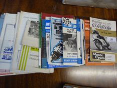 Collection of 1960's Motorcycling Programmes