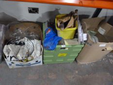 Boxes of Crockery - Cake Plates - Decorative Ware etc (3 Boxes & 1 Bag)