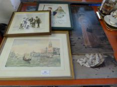 Collection of Framed Water Colours - Prints etc