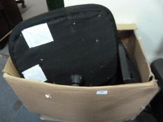 *Orion Easy Glide Black Office Chair