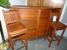 *Eucalyptus Bar with 2 Seats