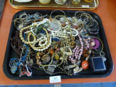 Tray of Costume Jewellery