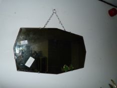 Art Deco Bevelled Edge Mirror