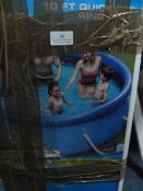 *QUICK SET 10FT POOL
