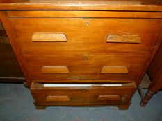 Oak Chest of 3 Drawers