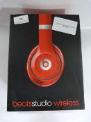 *BEATS STUDIO WIRELESS RED