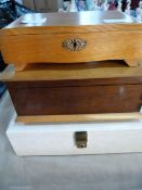 3 Jewellery Boxes