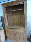 Pine 3 Tier Bookshelf