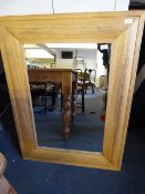 Pine Framed Wall Mirror