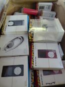 *Box containing Various MP3 Players etc