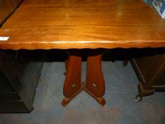Mahogany Arts & Crafts Style Table