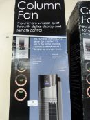 *Ultra Cool Column Fan with Digital Display & Remote Control