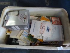 Box containing Old Maps