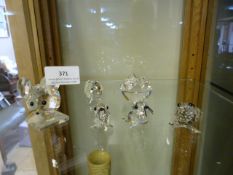Swarovski Crystal Mouse - Seal - 2 Seal Cubs -  Pig & Group of Ducks A/F