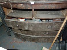Victorian Mahogany Chest of 3 Long & 2 Short Drawers