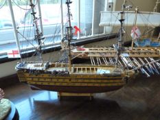 Scale Model of a Galleon