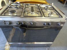 Stainless Steel Gariston 5 Ring Gas Oven