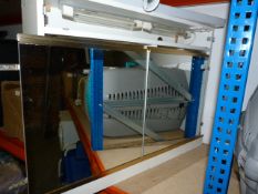 Bathroom Cabinet with Mirrored Doors