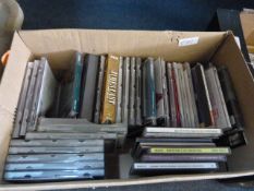 Box containing Cd's