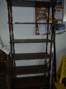 Wood Shelf Display Unit