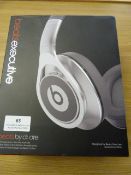 *Set of Beats Exclusive by Doctor Dre Over Ear Headphones - Silver