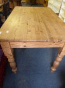 Pine Kitchen Table