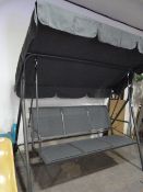 *3 Piece Garden Swing with Seat Canopy