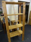 Pine 4 Tier Storage Unit