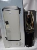 *30L Cream Pedal Bin & 2 Others