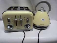 *Morphy Richards Cream Kettle & Matching Toaster