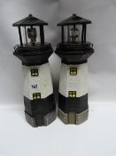 *2 Garden Light Houses