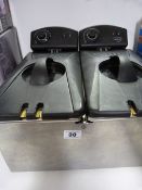 *Swan Stainless Steel Counter Top Deep Fat Fryer