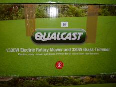 *Qualcast 1300w Rotary Lawnmower