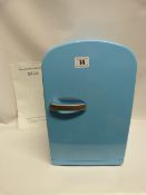 *Small Counter Top Fridge - Blue