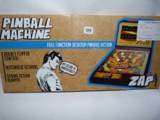 *Full Function Desktop Pin Ball Machine