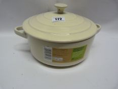 *Ceramic Cooking Pot with Lid