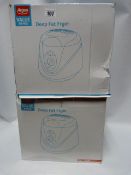 *2 Argos Value Range Deep Fat Fryers