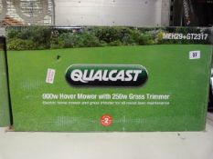 *950w Qualcast Hover  Mower with Trimmer