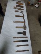 Selection of Bricklayers Tools