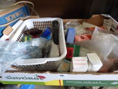 Box Containing Rawl Plugs, Hiatts etc