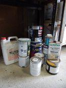 Standard Black Bitumen, Woodworm Killer etc