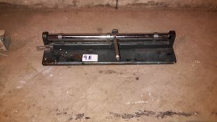 *Perforator/ Creaser