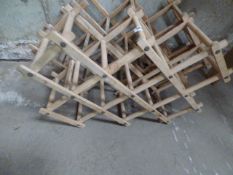 2 Beech Wine Racks
