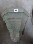 2 Cast Iron Rain Water Hoppers